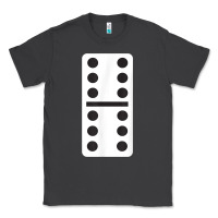 Smoke double six dominoes tshirt halloween costume 6 6 domino game t shirt Classic Tee - baoMotion