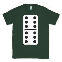 Sports Green double six dominoes tshirt halloween costume 6 6 domino game t shirt Classic Tee - baoMotion