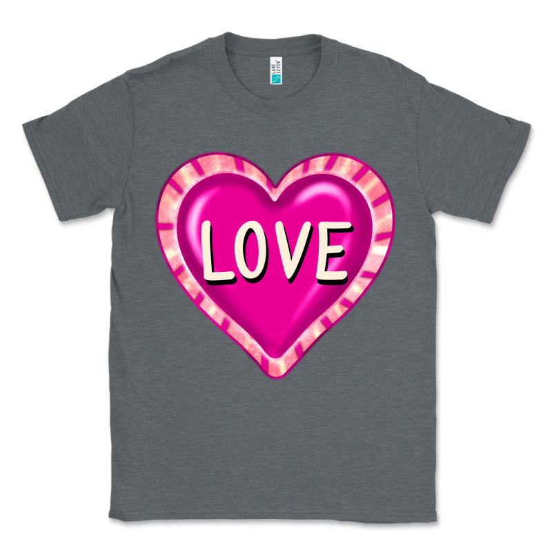 Valentine's Day Hearts Classic Tee by FaDigitalArtStudio | Teevron
