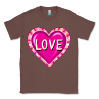 Chestnut valentine's day hearts Classic Tee - FaDigitalArtStudio