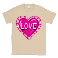 Mushroom valentine's day hearts Classic Tee - FaDigitalArtStudio
