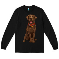 Black chocolate lab labrador retriever Long Sleeve Tee - Artiststas