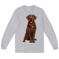 Moon Dust chocolate lab labrador retriever Long Sleeve Tee - Artiststas