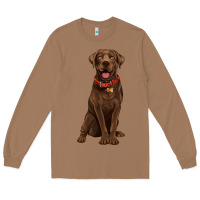 Toasted Coconut chocolate lab labrador retriever Long Sleeve Tee - Artiststas