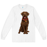 White chocolate lab labrador retriever Long Sleeve Tee - Artiststas