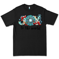Black Joy to the World Premium Tee - CowhideDigitalArt