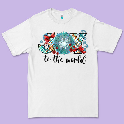 Joy To The World Premium Tee Designed By Cowhidedigitalart