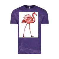 Cloud Purple Pink Flamingo Vintage Tee - LillyAllenDesigns