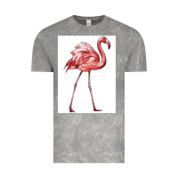 Cloud Rock Pink Flamingo Vintage Tee - LillyAllenDesigns
