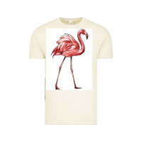 Vintage Arctic Pink Flamingo Vintage Tee - LillyAllenDesigns
