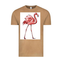 Vintage Camel Pink Flamingo Vintage Tee - LillyAllenDesigns