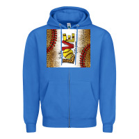 True Royal for the love of the game softball Zipper Hoodie - chombo