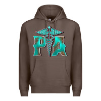 Coffee physician medical symbol assistant nurse Premium Hoodie - BarkalooDesign