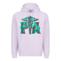 Lilac physician medical symbol assistant nurse Premium Hoodie - BarkalooDesign