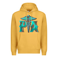 Mustard physician medical symbol assistant nurse Premium Hoodie - BarkalooDesign