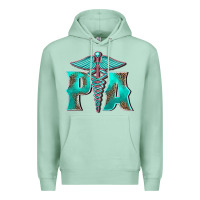 Seafoam physician medical symbol assistant nurse Premium Hoodie - BarkalooDesign
