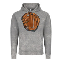 Cloud Rock baseball glove Vintage Hoodie - BarkalooDesign