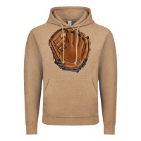 Vintage Coffee baseball glove Vintage Hoodie - BarkalooDesign