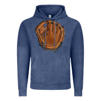 Vintage Denim baseball glove Vintage Hoodie - BarkalooDesign