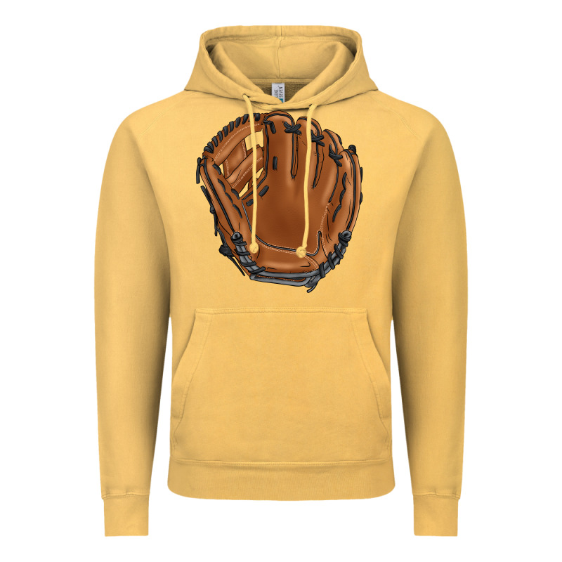 Baseball Glove Vintage Hoodie by BarkalooDesign | Teevron