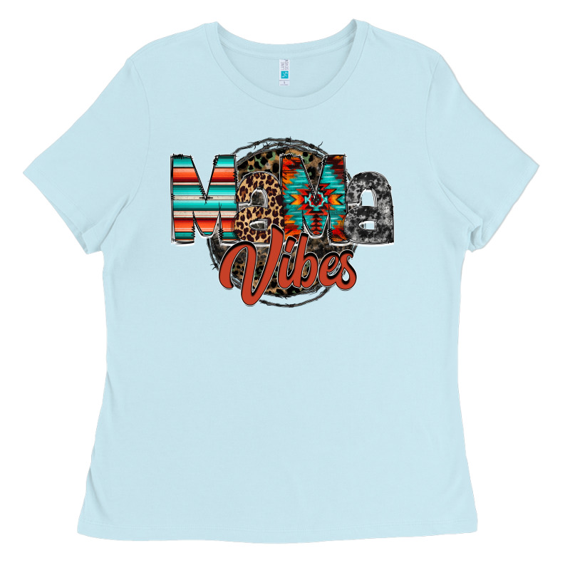 Mama Vibes Ladies Tee by RacoonDesign | Teevron