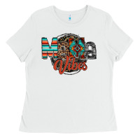 White mama vibes Ladies Tee - RacoonDesign