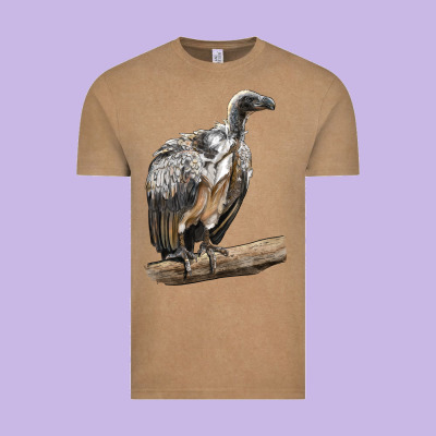 Vulture Bird Vintage Tee Designed By Lillyallendesigns