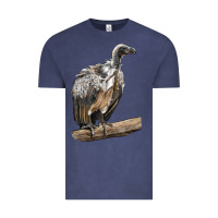 Vintage Denim Vulture Bird Vintage Tee - LillyAllenDesigns