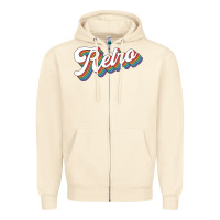 Sandshell retro colorful Zipper Hoodie - chombo