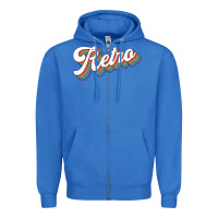 True Royal retro colorful Zipper Hoodie - chombo