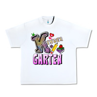 White kindergarten Urban Heavy Tee - RanaPortraitStore