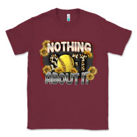 Burgundy Nothing Soft About It Classic Tee - FaDigitalArtStudio