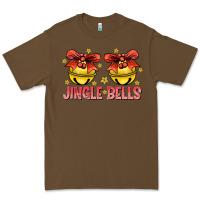 Cacao Jingle Bells Premium Tee - CowhideDigitalArt