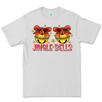Dove Grey Jingle Bells Premium Tee - CowhideDigitalArt