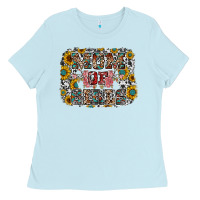 Baby Blue mom of girls Ladies Tee - RacoonDesign