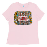 Bubblegum Pink mom of girls Ladies Tee - RacoonDesign