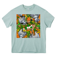 Arona St. Patricks Chicken With Cupcake Leopard Heavy Core Tee - FaDigitalArtStudio