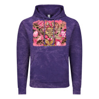 Cloud Purple pink camouflage bunny background Vintage Hoodie - BarkalooDesign