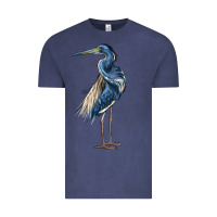 Vintage Denim Louisiana Heron Vintage Tee - LillyAllenDesigns