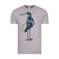 Vintage Zinc Louisiana Heron Vintage Tee - LillyAllenDesigns