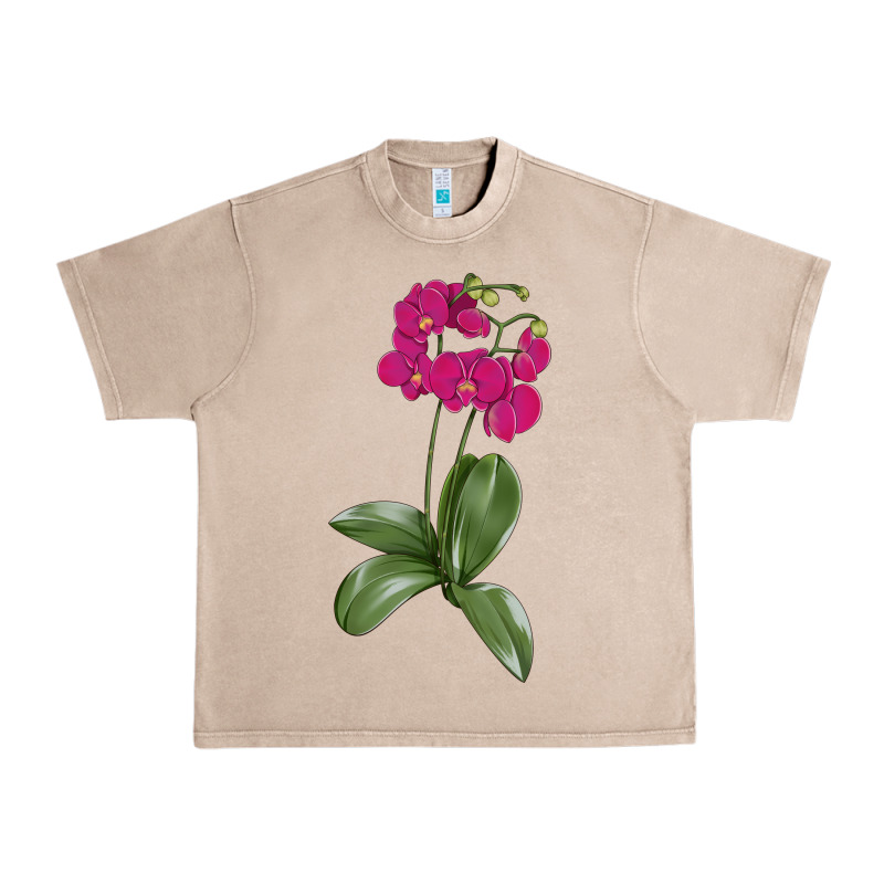 Moth Orchid Urban Heavy Tee by LillyAllenDesigns | Teevron