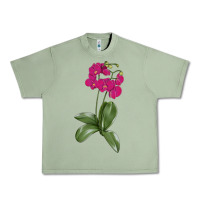 Oil Green Moth Orchid Urban Heavy Tee - LillyAllenDesigns
