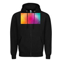 Black multicolor abstract lines Zipper Hoodie - chombo