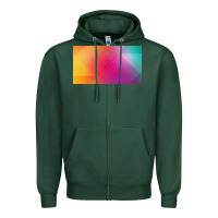 Multicolor Abstract Lines Zipper Hoodie | Teevron