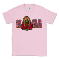 Bubblegum Pink Nana Lady Of Guadalupe Classic Tee - Jasminsmagicworld