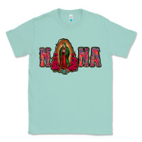 Seafoam Nana Lady Of Guadalupe Classic Tee - Jasminsmagicworld