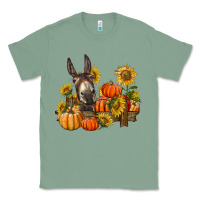 Sage donkey sunflower and pumpkin farm Classic Tee - BarkalooDesign