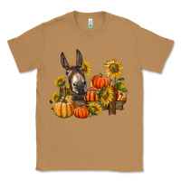 Toasted Coconut donkey sunflower and pumpkin farm Classic Tee - BarkalooDesign