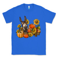 True Royal donkey sunflower and pumpkin farm Classic Tee - BarkalooDesign