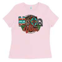 Bubblegum Pink nana vibes Ladies Tee - RacoonDesign
